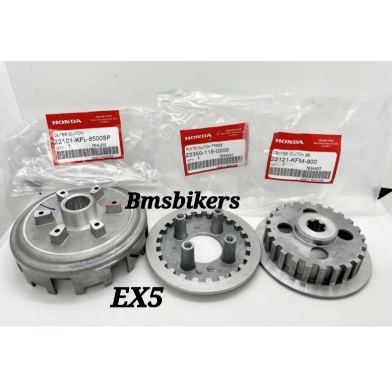 HONDA EX5 CLUTCH SET COMPLETE SET(22350-115-0200,22121-KFM-900,22101-KFL-8500SP)