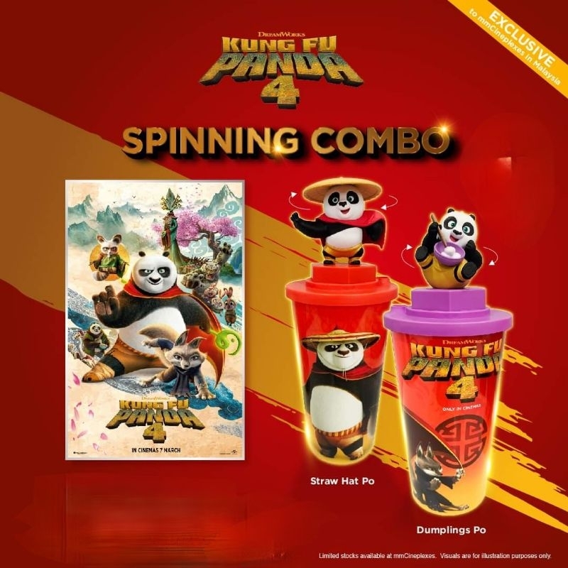 MM Cineplex Kung Fu Panda 4 Tumbler
