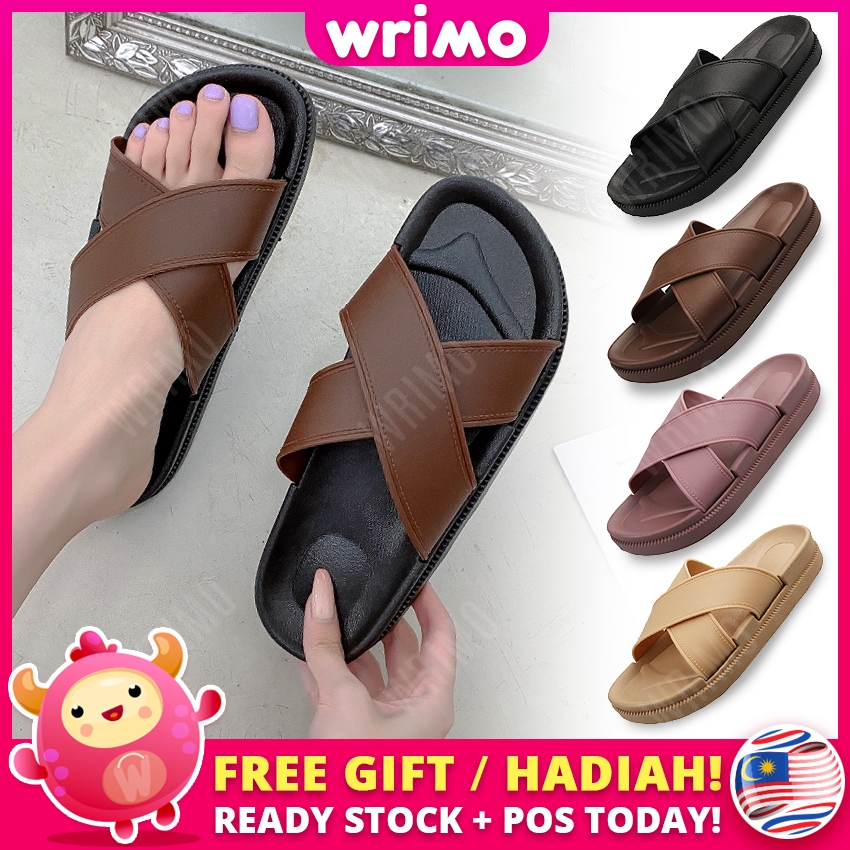 WILMO Xderence รองเท้าแตะผู้หญิงรองเท้า Lady Perempuan Wanita สาว Lava Casual Comfort ks13451