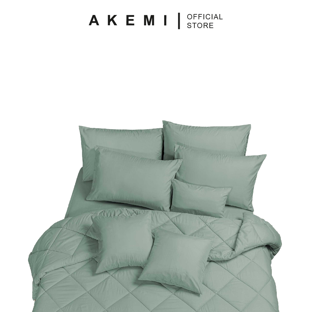 Ai by AKEMI Colorkissed Collection Fitted Sheet Set 100% MicroXT 620TC - Jaivan (ควีน)