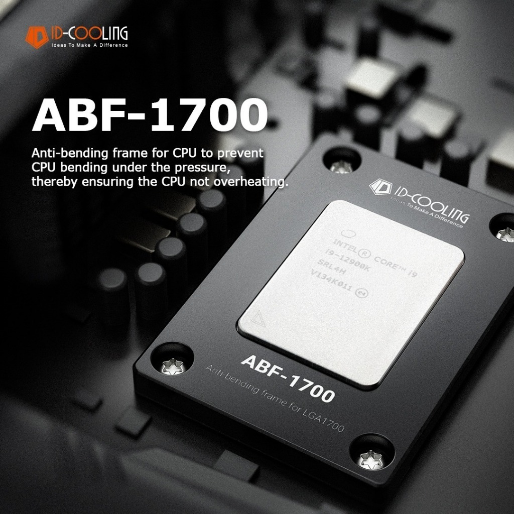 Id-cooling ABF-1700 กรอบป้องกันการดัดสําหรับ LGA1700 Intel 12th/13th/14th Gen โปรเซสเซอร์ LGA17XX