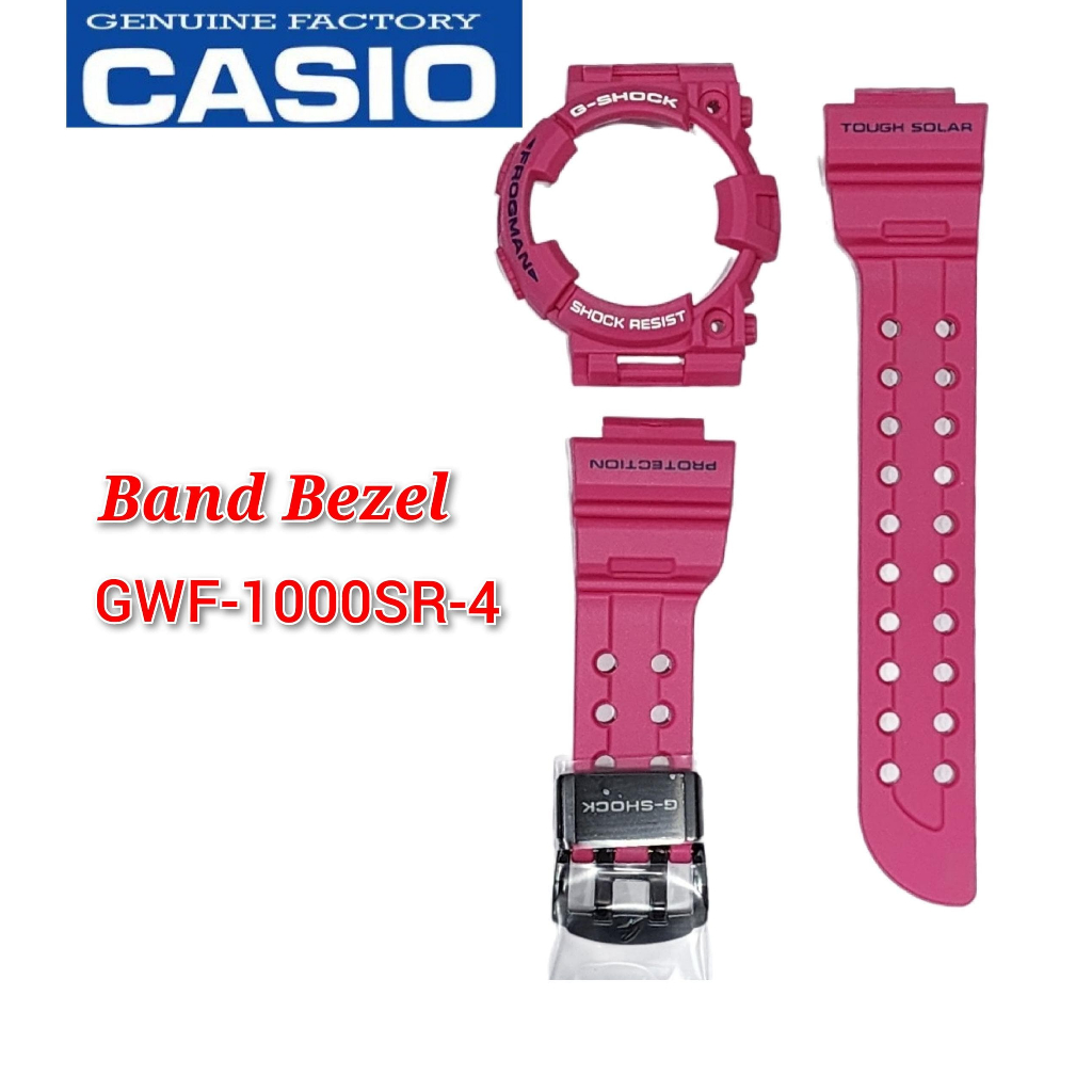 อะไหล่สายนาฬิกาข้อมือ Casio G-shock GWF-1000SR-4