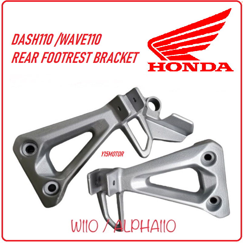 WAVE110 / ALPHA 110 CX / LAGENDA110 SRL110Z SRL115 SRL115 FI / LC135 / LC2-V7 REAR FOOT REST BRACKET