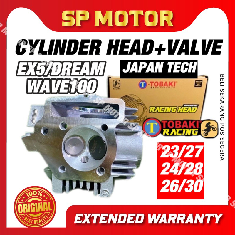 WAVE100 WAVE100-R EX5 DREAM HEAD RACING HEAD RACING TOBAKI 23/27 24/28 30/26