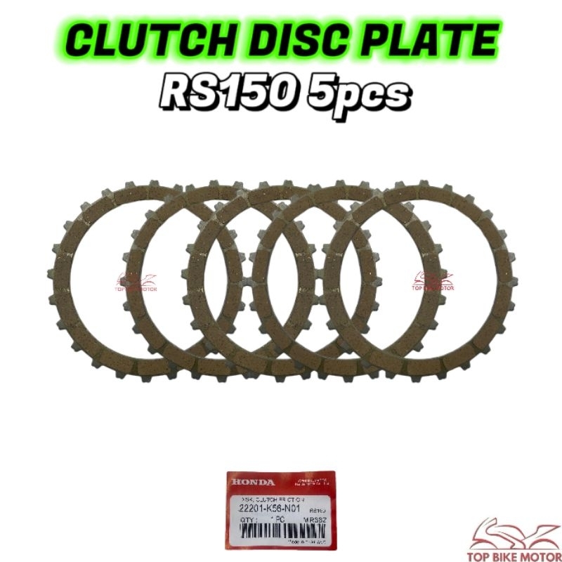 HONDA RS150 CLUTCH PLATE SET CLUTCH DISK CLUTCH DISC SET KNUL CLUTCH