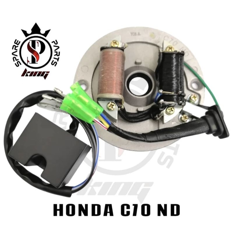 ขดลวด MAGNET C70 C70Z CDI ชุด COIL MAGNET ชุด MODIFY PAKAI CDI หน่วย MAGNET GBO C70