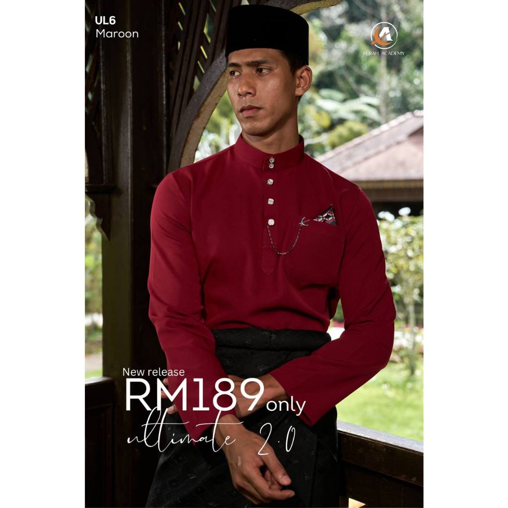 BAJU MELAYU ULTIMATE 2.0 ELRAH (BAJU RAYA 2024 ELRAH EXCLUSIVE)