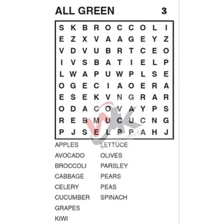 หนังสือค้นหาคําขนาดเล็ก Crossword ปริศนาสมอง Teaser เกมคํา