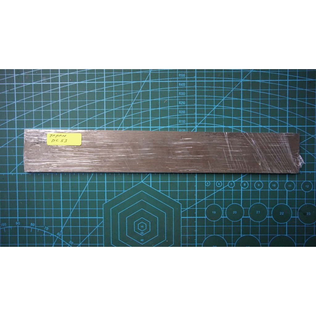 DC53 จานเหล็ก KELULI DC53 HARDENED STEEL PLATED QUENCHED STEEL PLATE KNIFIES