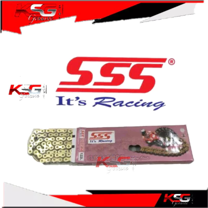 โซ่ยี่ห้อ SSS 415 132L \ 122L GOLD GS415HSB