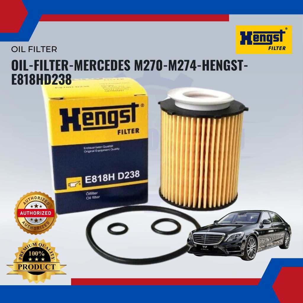 น้ํามัน-กรอง-Mercedes M270-M274-Hengst-E818HD238