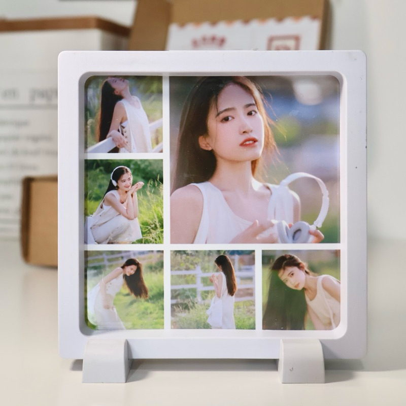 กรอบรูปขนาดเล็กขนาด 11 ซม. x 11 ซม. แบบกําหนดเอง (ตารางภาพถ่าย)