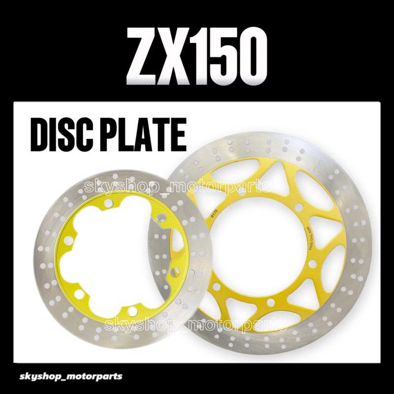 แผ่นเบรกแผ่นดิสก์ ZX150 (FRONT/REAR) // KAWASAKI ZX 150 KRR ZX150 DEPAN BELAKANG