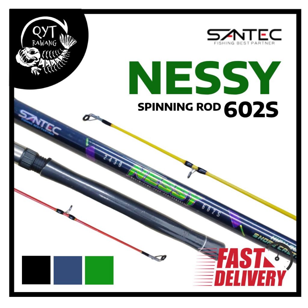Santec NESSY 602S คันเบ็ดตกปลา JORAN MANCING
