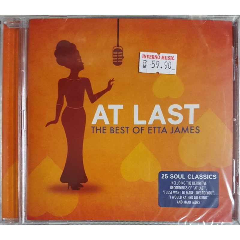Etta James - At Last: ที่สุดของซีดี