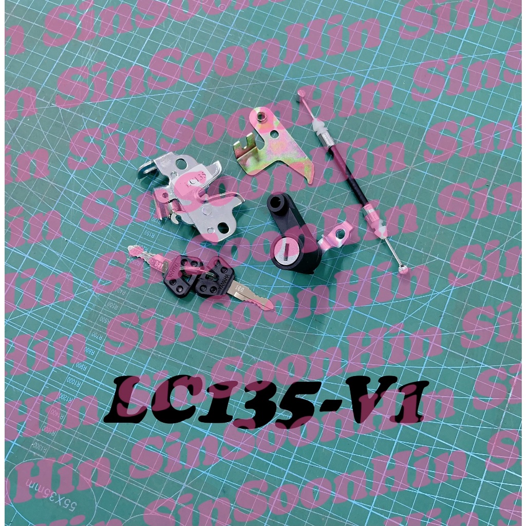 Yamaha lc135 v1 Seat Lock / Stay / Lock Catch สวิตช์เบาะรองนั่ง Lock 135lc lc 135 v1 lc135-v1
