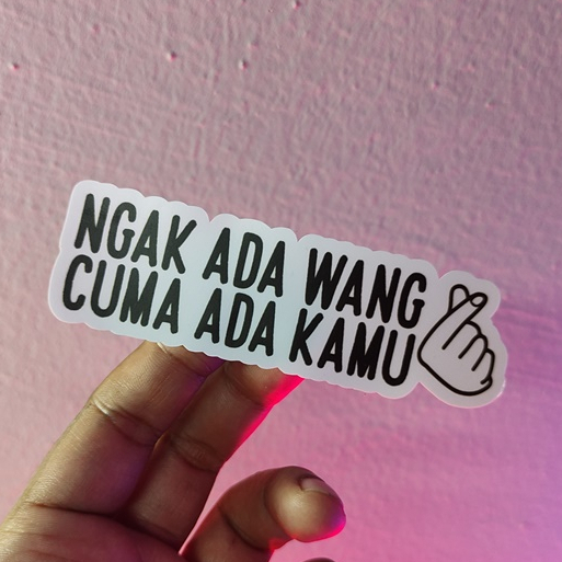สติ๊กเกอร์ QUOTES VIRAL กันน้ํา