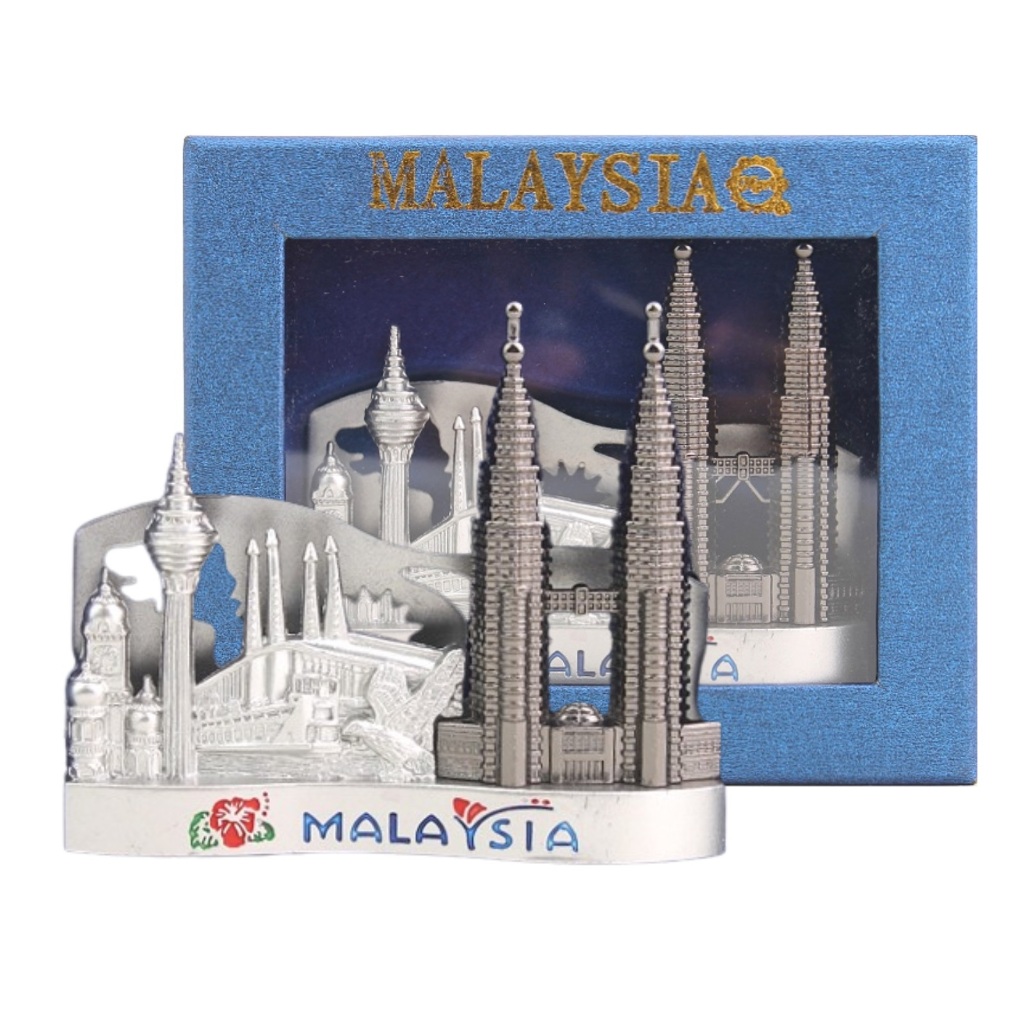 Pewter Petronas Twin Tower KLCC สีดํา