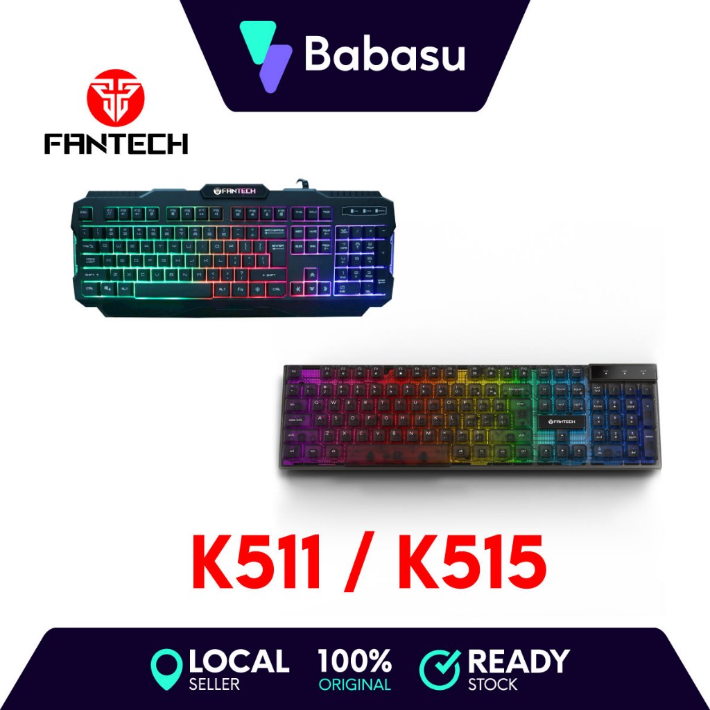 FANTECH K511 HUNTER PRO/ K515 , K515S SHIKARI Backlit Pro Gaming Keyboard