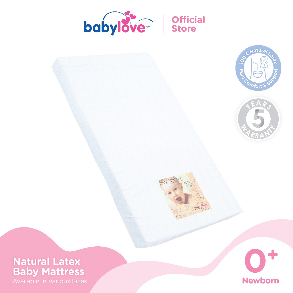 ที่นอนเด็ก Babyove Latex (ยางพาราธรรมชาติ 100%