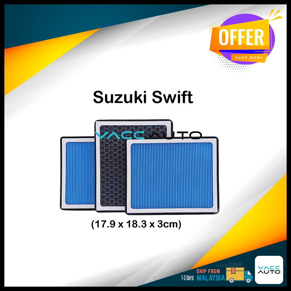 Suzuki Swift Aircond Filter Cabin Air Filter Vaccauto อะไหล ่ รถยนต ์