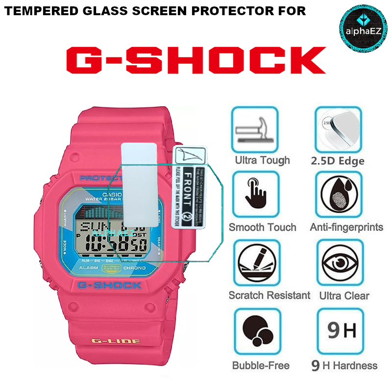 Casio G-Shock GLX-5600-1 9H นาฬิกาป ้ องกันหน ้ าจอกระจกนิรภัย Scratch Resist DW5600 DW5610 GM5600 GWB5600