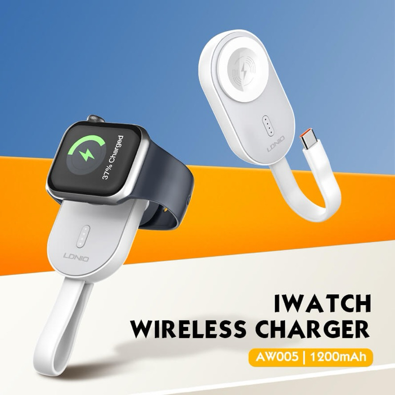 LDNIO AW005 Watch Wireless Charger Portable For iWatch Series 1500mAh - AW005