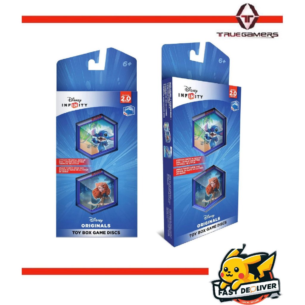 Disney INFINITY Disney Infinity: Disney (2.0 Edition) กล่องของเล่นแผ่นเกมสําหรับนักสะสม