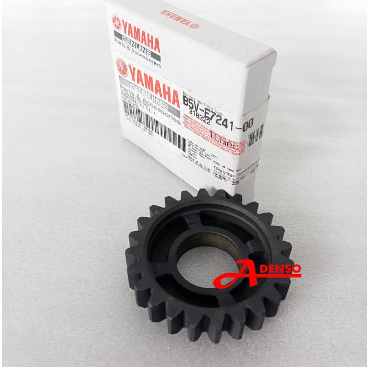 Y16 GEAR 4TH WHEEL 24T GEARBOX TRANSMISSION SPROCKET SIDE DRIVE AXLE (ORIGINAL100%YAMAHA) B5V-E7241-