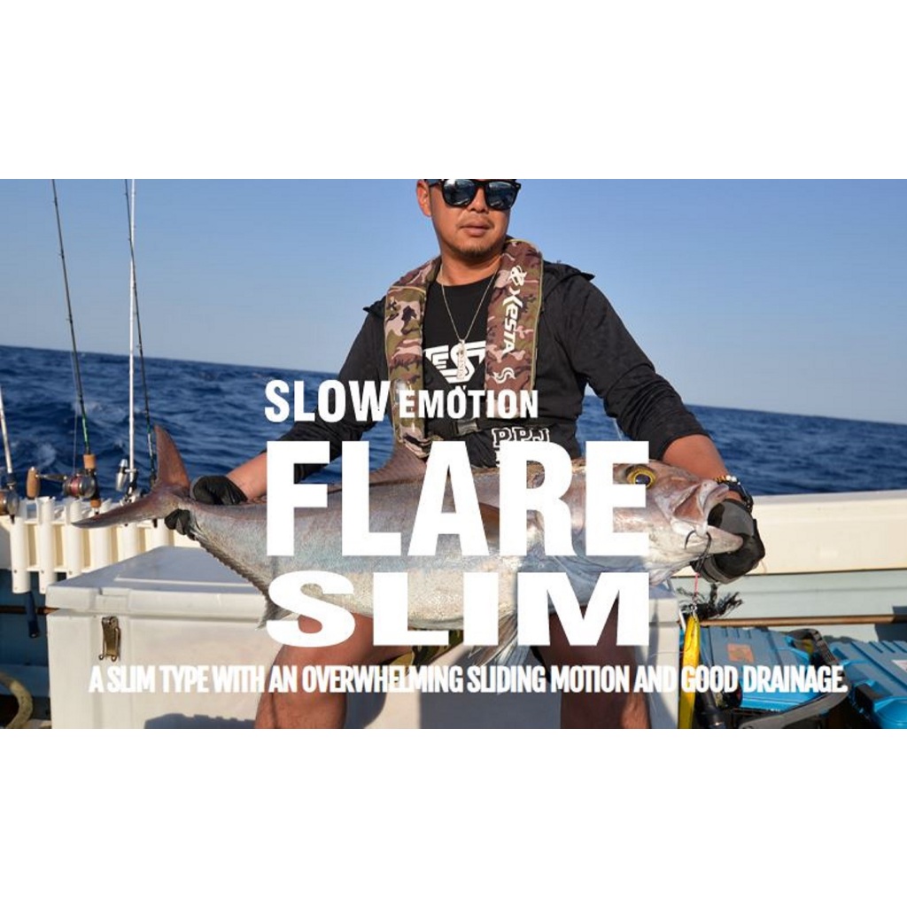 Xesta Metal Jig Slow Emotion Flare Slim 250 กรัม