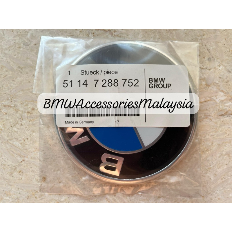 เปลี่ยนสัญลักษณ์ BMW 82 มม. สําหรับ F22, F30, F32, F82 เคลือบ