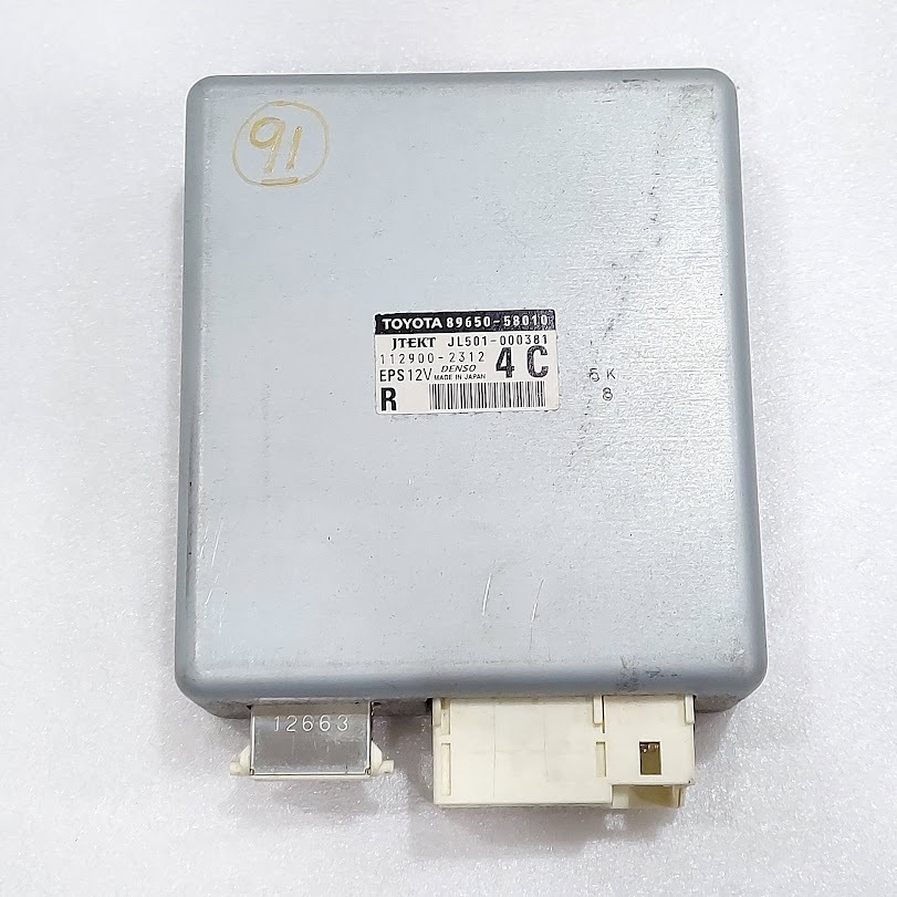 [ใช้แล้ว] TOYOTA ALPHARD VELLFIRE ANH20 GGH20 POWER STEERING COMPUTER 89650-58010