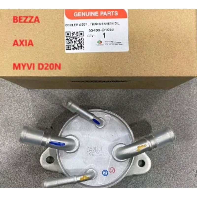 33490-B1030 PERODUA AXIA D63D BEZZA MYVI 2017 D20N AUTO GEAR BOX OIL COOLER