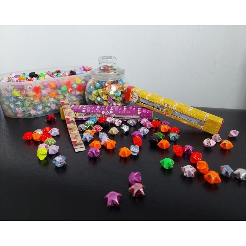 Made Paper Stars (พับ) 200 ชิ้น