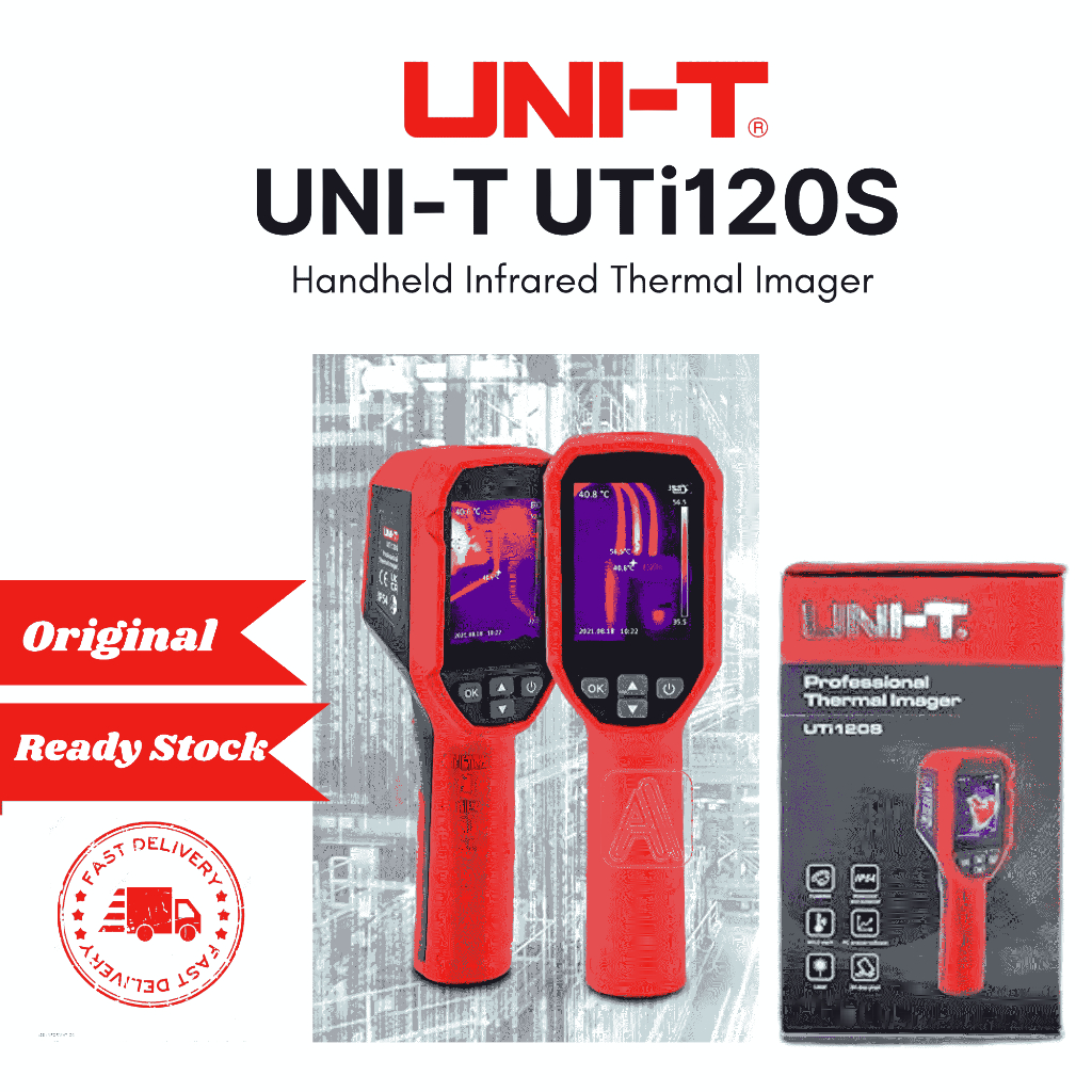 Uni-t UTi120S เครื่องภาพความร้อนอินฟราเรดแบบมือถือ-ต้นฉบับ