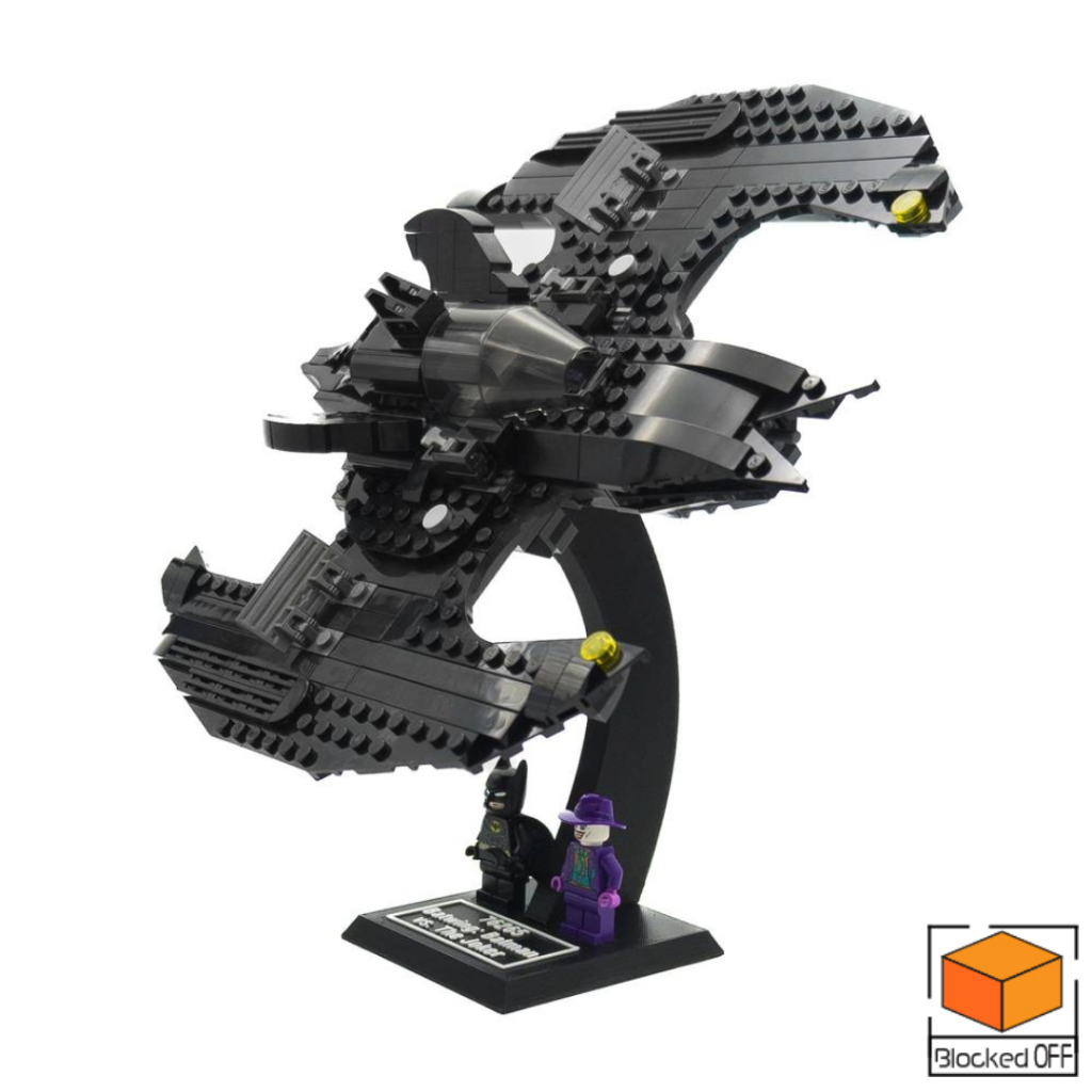ขาตั้งจอแสดงผลสําหรับ Lego DC Batwing: Batman vs. โจ๊กเกอร์ (76265)