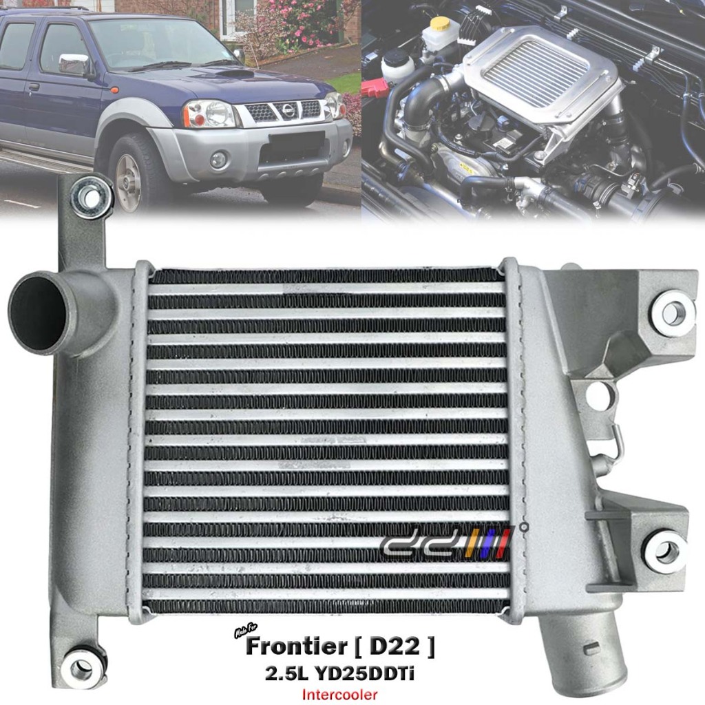 Nissan Frontier D22 Turbo Intercooler เปลี่ยน 2.5 YD25 YD25DDTI