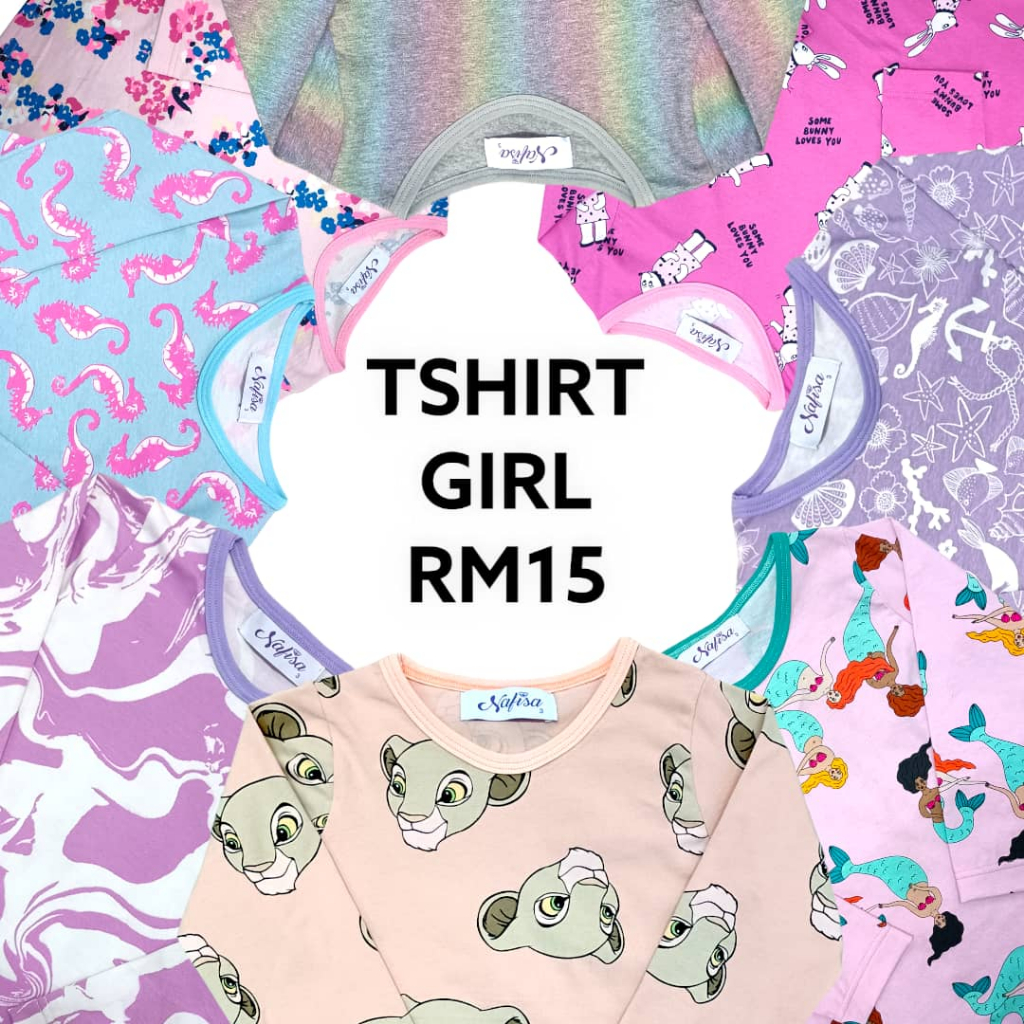 GIRLS TSHIRT / CHILDRENS SLEEPWEAR / GIRLS SLEEPWEAR