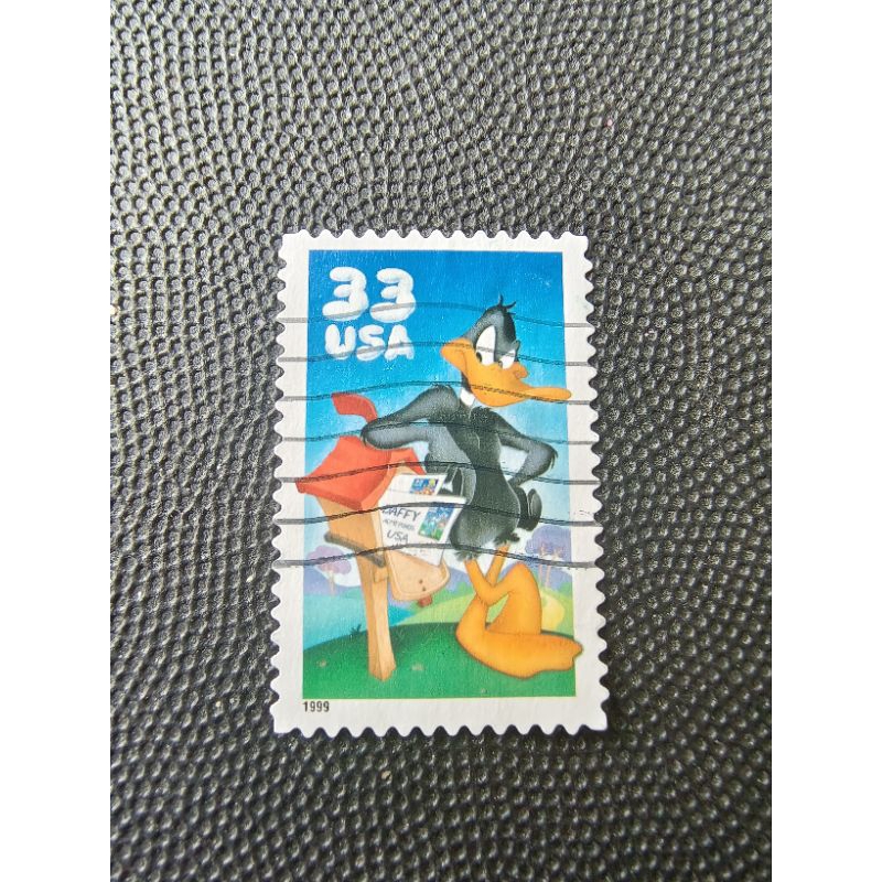 USA19 สหรัฐอเมริกาปี 1999 แสตมป์ Daffy Duck มูลค่าเดียวที่ใช้