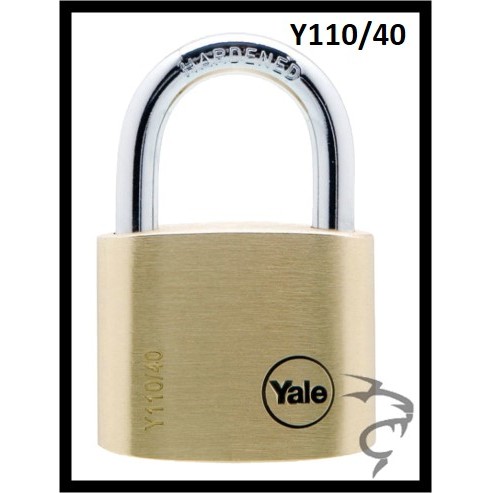 YALE Y110 Padlock Series (คีย์อะไลค์ทองเหลือง)