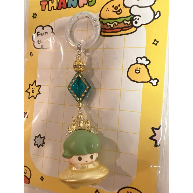Dimoo 王 แผ่นเสียง กระเป๋าใส่โทรศัพท์ พวงกุญแจโทรศัพท์ Dimoo