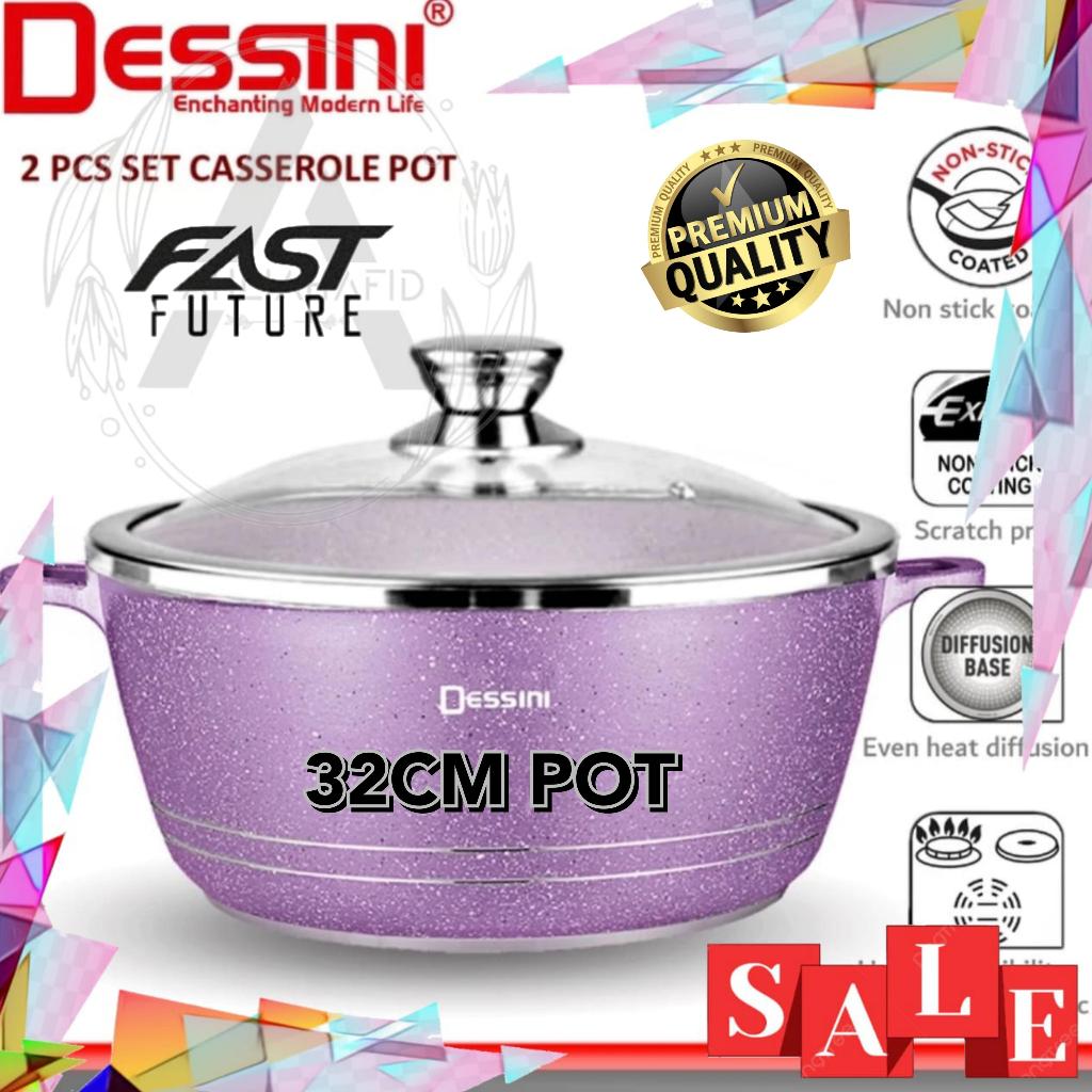 Dessini หม้อ 32CM ️ Loose Item Periuk Dessini Non Stick หม้อปรุงอาหาร