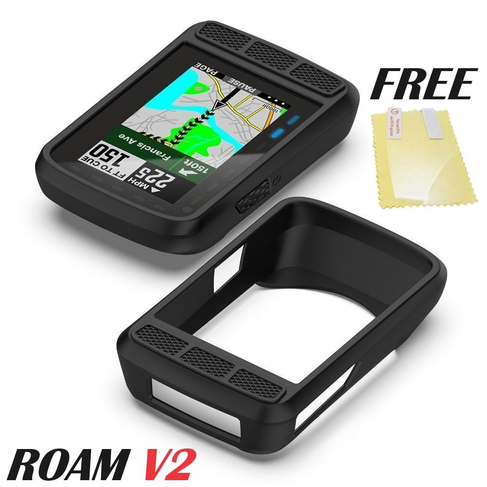 WAHOO ELEMNT ROAM BOLT V2 เคสซิลิโคนพร้อมการปกป้องหน้าจอ