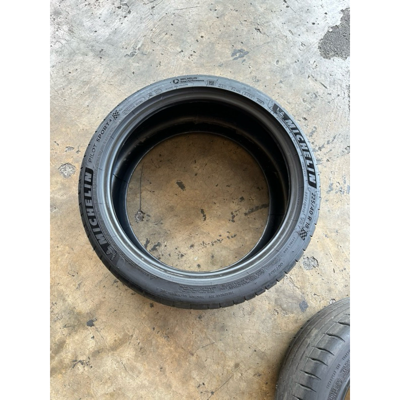 Michelin Pilot Sport 4 PS4 225-40-18 225/40/18 225-40-R18 Tayar tyre Used Japan 2021 ปี