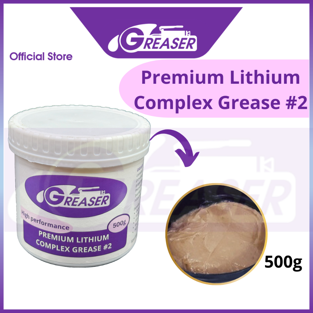 Greaser Grease Bearing / จาระบีลิเธียม / Miyak Grease Tahan Panas / Miyak Gris Bearing / NLGI 2