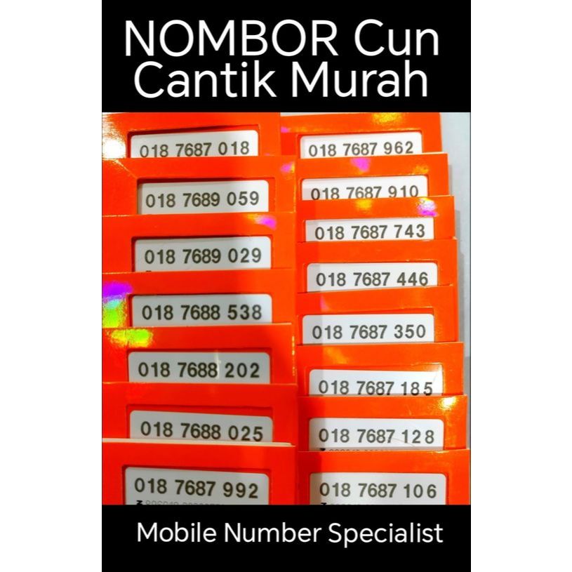 Umobile Plan Borneo / Plan U 018777/767/768/776 (3) ไม่ จํากัด โนมบอร์ คานีค มาล