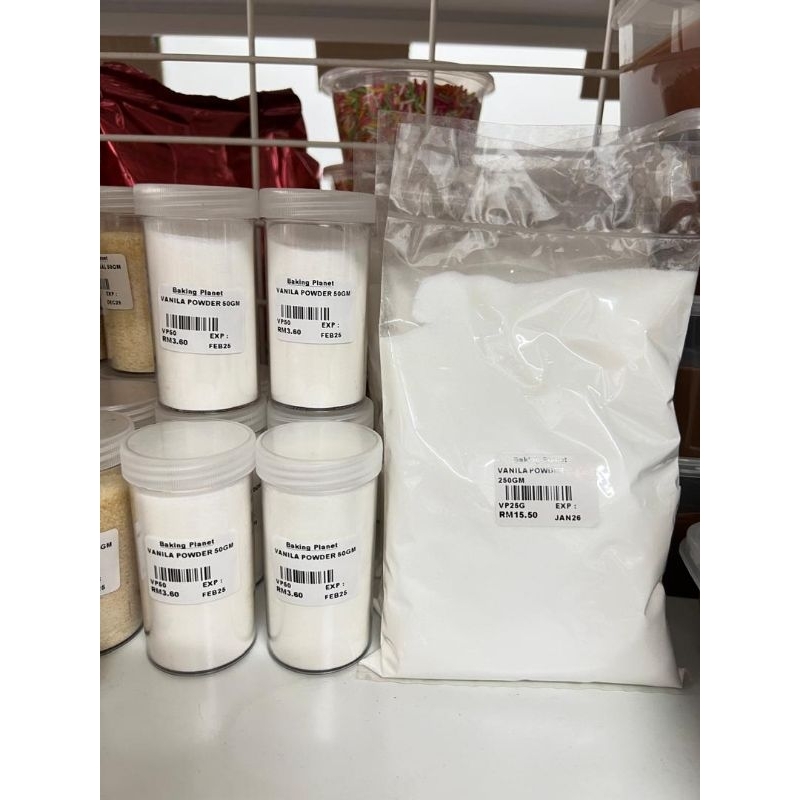ผงวานิลลา 250gm / 50gm