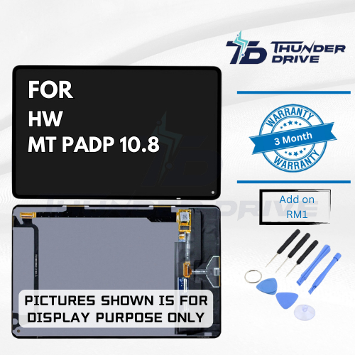 Thunder Drive เข้ากันได้กับ HW Mate Pad Pro 10.8 12.6 หน้าจอสัมผัส LCD