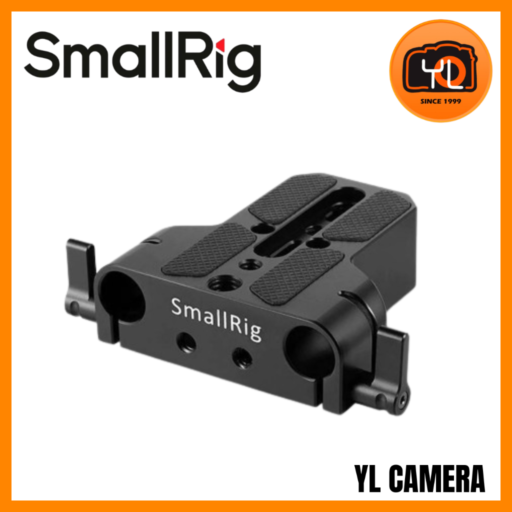 SmallRig 1674 Baseplate พร้อม Dual 15mm Rod Clamp