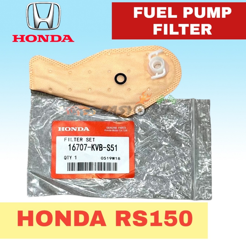 Origina Honda Filter Pump Filter - HONDA RS150R V1 V2 V3 & RS-X ( 16707-KVB-S51 )